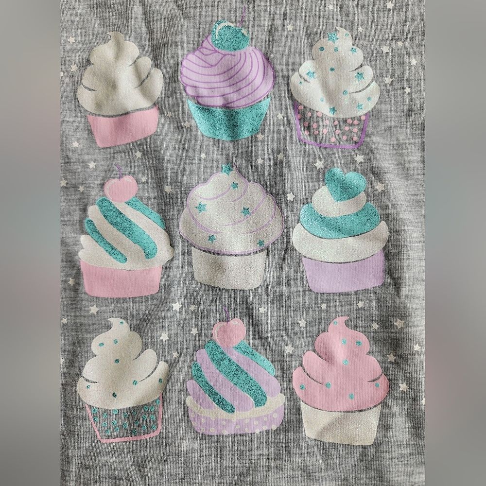 Cupcake Print Kids Pajamas